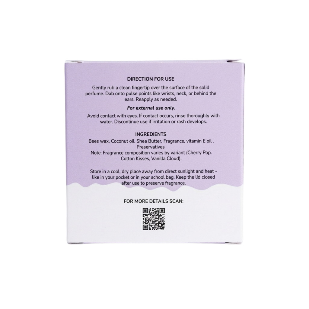 Solid Perfume Bar (Pack of 3) in 3 vibrant fragrances