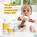 Pinwheel Bath Care Duo - Body Wash & Body Cream Combo