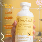 Pinwheel Bath Care Duo - Body Wash & Body Cream Combo