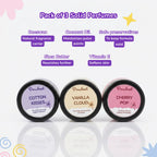 Solid Perfume Bar (Pack of 3) in 3 vibrant fragrances