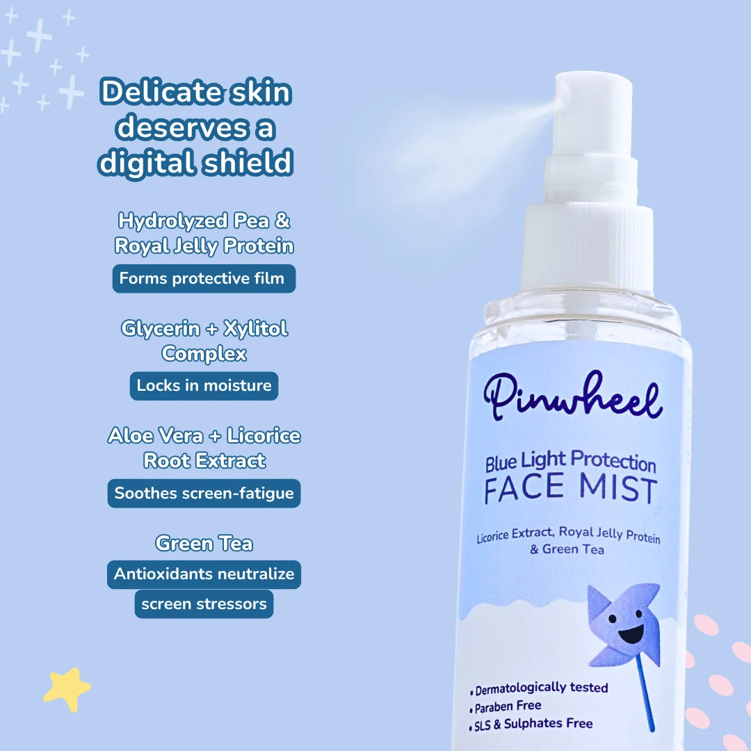 Pinwheel Blue Light Protection Face Mist for Kids (4-12 years)