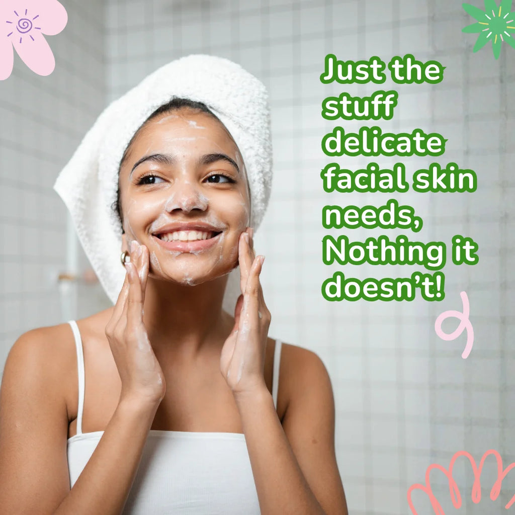 Pinwheel Foaming Face Wash for Kids (4-12 years)