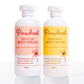 Pinwheel Bath Care Duo - Body Wash & Body Cream Combo