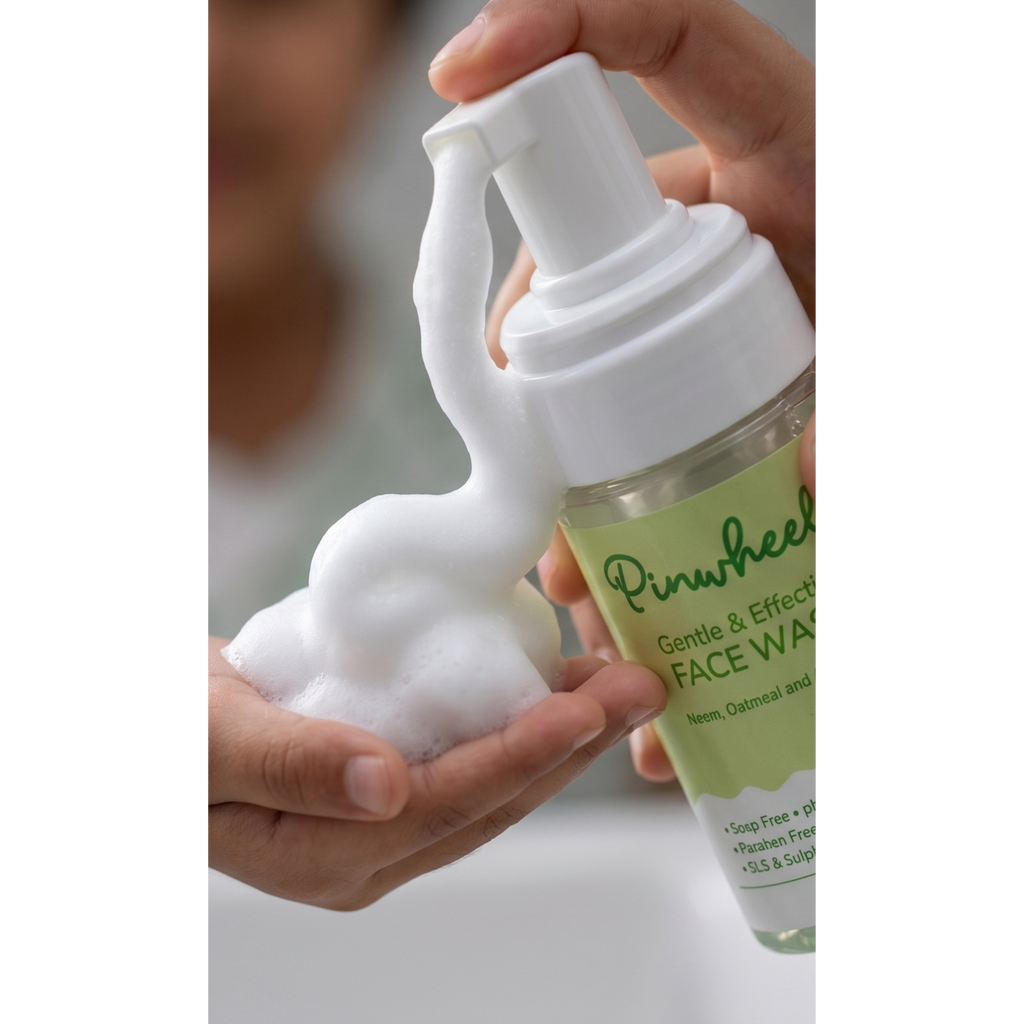 Pinwheel Fresh Start Duo – Face Wash + Body Wash Combo for Kids