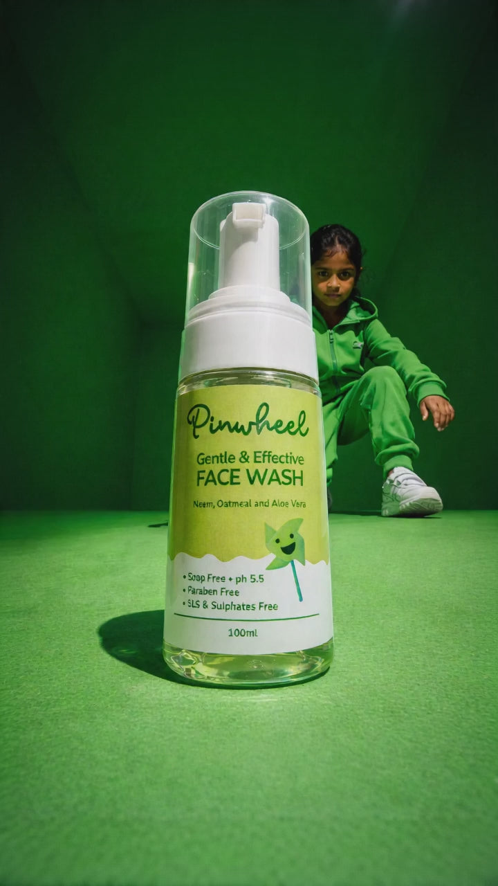 Pinwheel Fresh Start Duo – Face Wash + Body Wash Combo for Kids