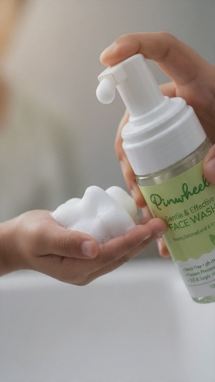Pinwheel Fresh Start Duo – Face Wash + Body Wash Combo for Kids